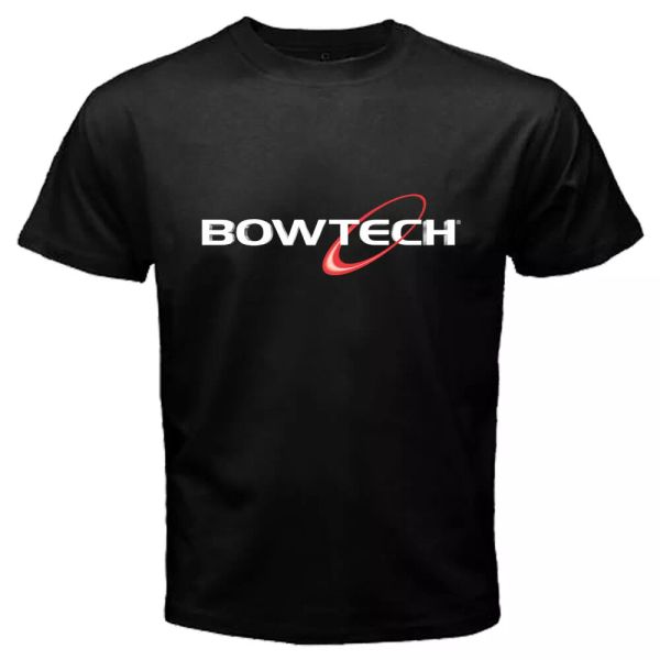 

new bowtech archery hunting logo black men's t-shirts size s to 2xl, White;black