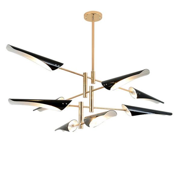 

postmodern creative individual living room lamp industrial style simple hall restaurant nordic designer bedroom chandelier pendant lamps