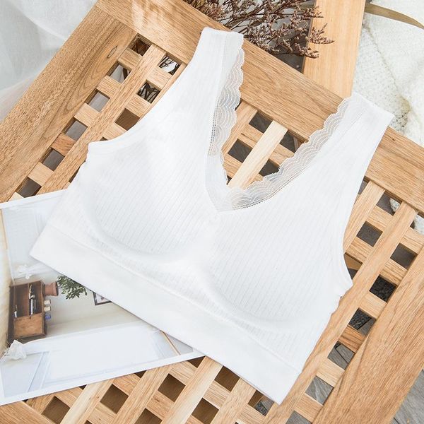 

bustiers & corsets underwear women gather no steel ring lingerie bra tube wrapped chest beauty back actival cotton thin section, Black;white