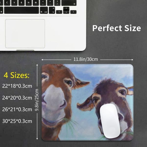 

mouse pads & wrist rests mork and mindy pad diy print donkey art horses equine