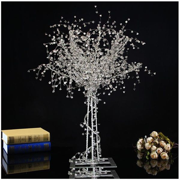 

party decoration 2pcs/lot acrylic wedding crystal tree table centerpiece 70 tall decorations event tablr decor