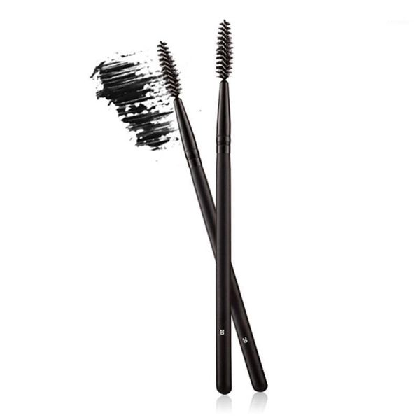 

black eyelash brush mascara wand applicator makeup pen cosmetic portable tools1