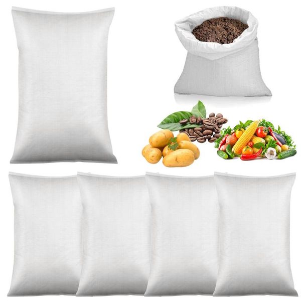 

storage bags thick white plastic woven bag 60*90 things