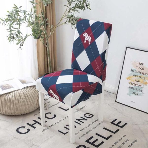 

chair cover print flower europe style seat home decoration office el party banquet floral desk protoctor covers
