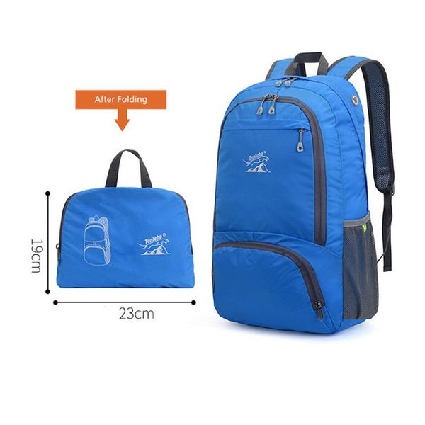 

duffel bags lightweight foldable backpack sports bag men women waterproof packable travel hiking daypack