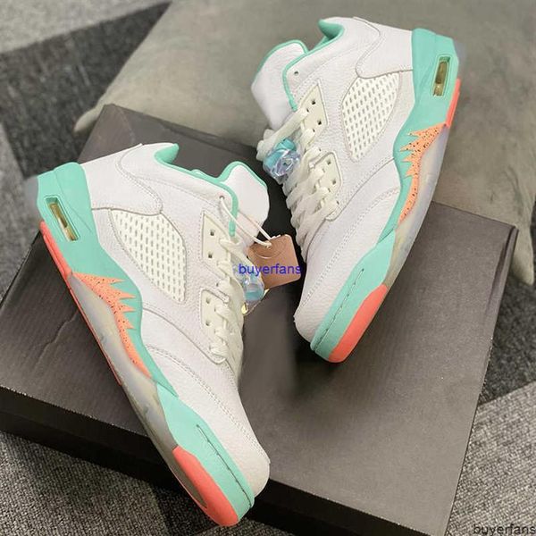 

news jumpman 5 og light green oregon basketball shoes michigan running sneakers luxury designers noctilucence men casuala10