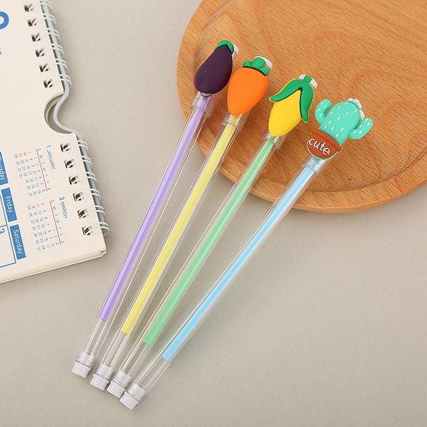

gel pens 0.5mm kawaii vegetable shape pen school stationery accessories for suppliers