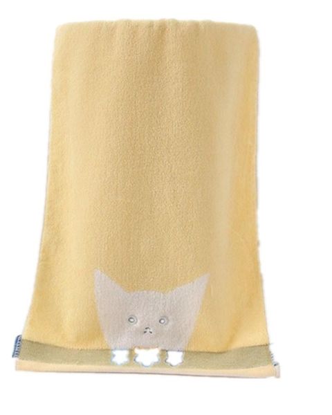 

towel cotton yarn-dyed cartoon children general embroidered facial boxed gift