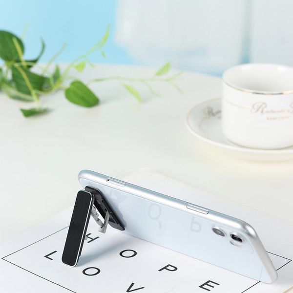 

cell phone mounts & holders aluminum alloy holder invisible foldable mobile stand universal mental smart adjustable