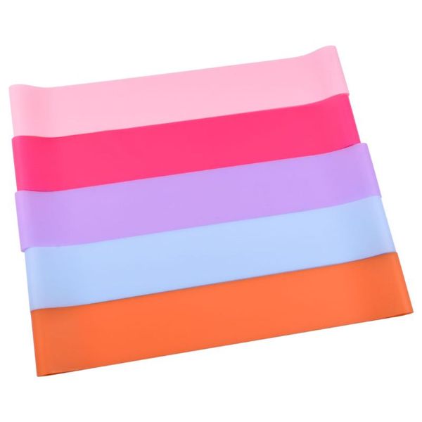 

elastic resistance bands set fitness silicone for leg hip yoga exercise gym training home bodybuilfing workout equipment