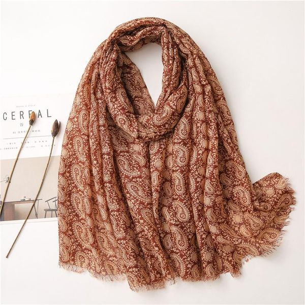 

scarves ladies spain fashion cashew floral fringe viscose shawl scarf women wrap pashmina stole bufandas muslim hijab sjaal, Blue;gray