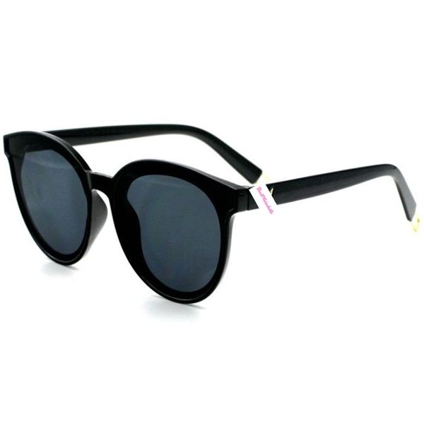 

men's and women's fashion sunglasses retro korean glasses, White;black