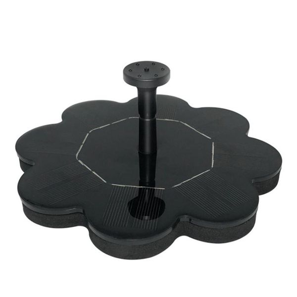 

solar chrysanthemum fountain epoxy floating waterscape outdoor garden decorations