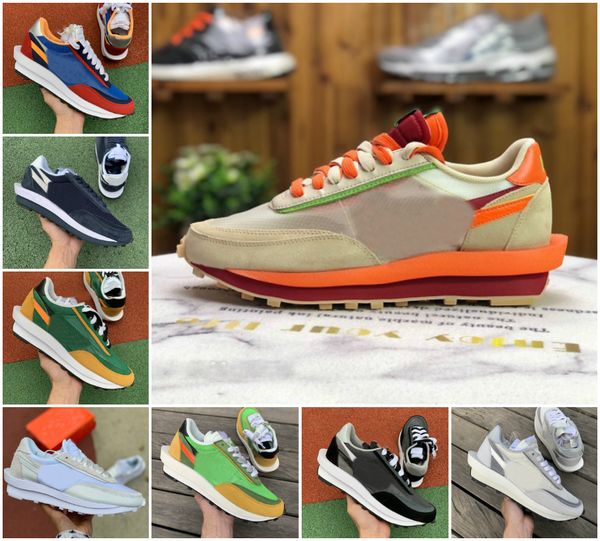 

sacais summit white waffle ldv running shoes daybreak fragment blue void wolf grey bright citron vaporwaffle royal red green gusto black nyl