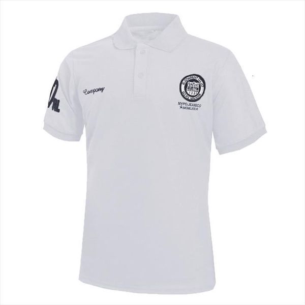 

summer shirt large size short mens polo sleeved letter sleeve, White;black