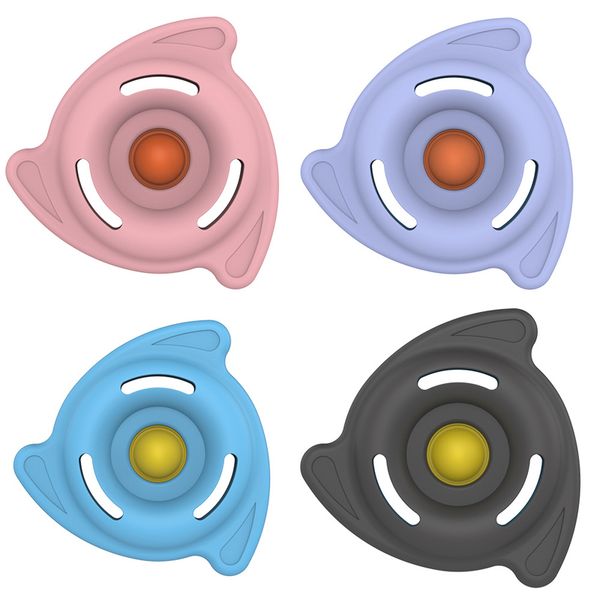 

new trackball finger spinner toy adults antistress push bubble dimple for children decompression autism rotate gifts