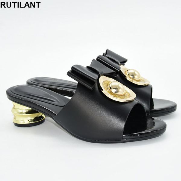 

dress shoes ladies sandals rhinestone women wedding italian high heels autumn slipper for 2021 platform pumps, Black