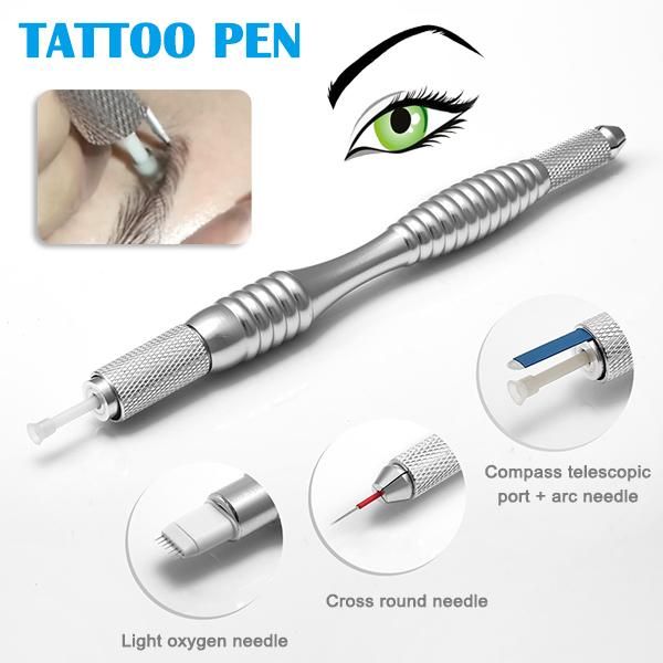 

tattoo needles fog eyebrow line compasses blades pen pencil manual semi-permanent makeup tool sana889