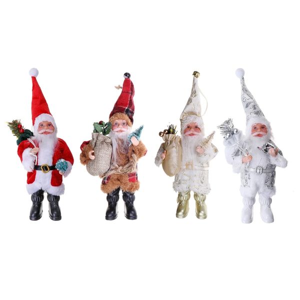 Buon Natale ornamenti regalo di Natale Santa Claus Snowman Xmas Tree Toy