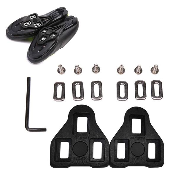 

bike locks shoes cleats locking splint cycling spd-sl cleat set pedals self-locking bicycle highway plate
