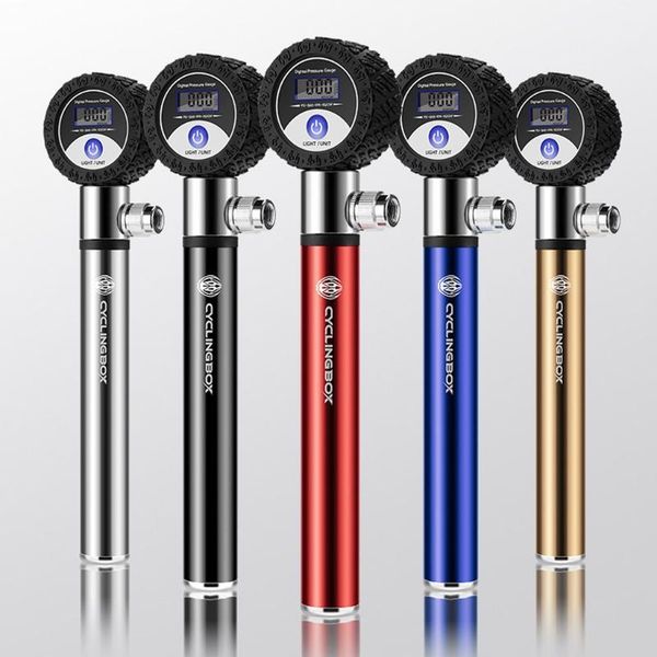 

bike pumps 120 psi bicycle repair kit& tire pump, home tool portable patches 652d