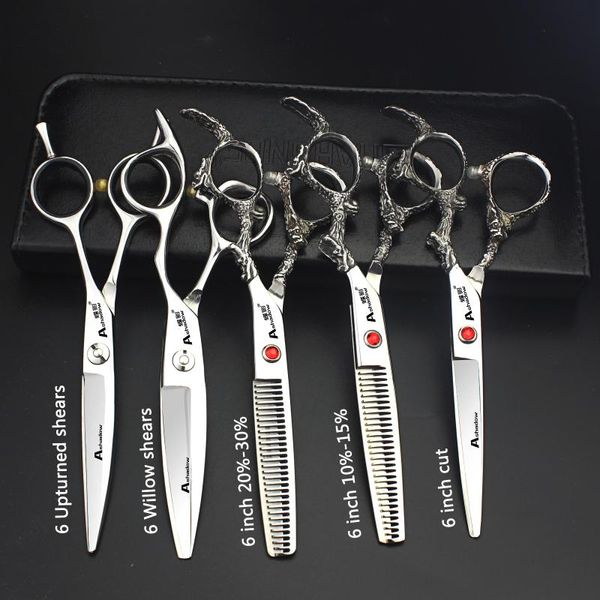 

hair scissors 6 inch haircutting refined professional hairdressing japanese 440c steel original barber