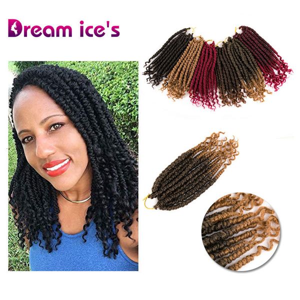 

braids spring twist crochet, Black