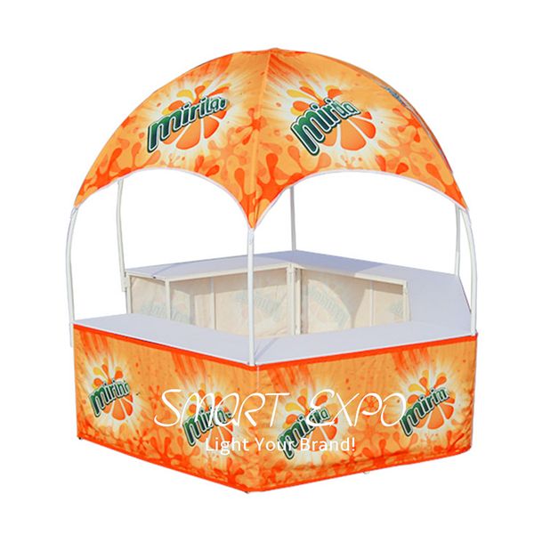 

gazebo portable event advertising display tent with custom full color printing
