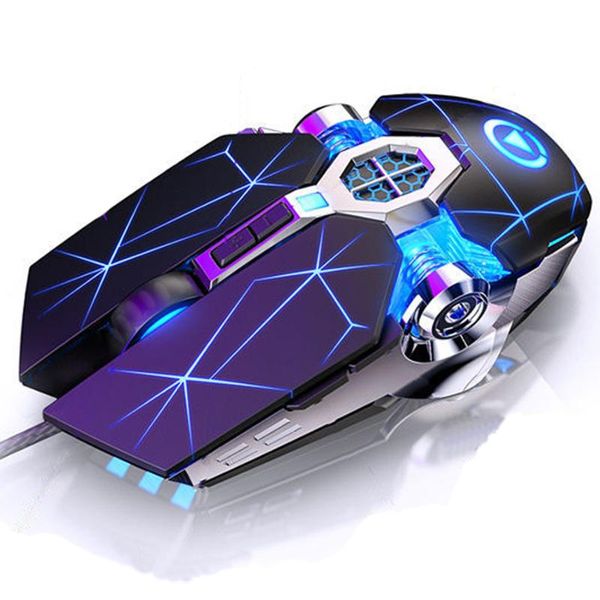 

mice 2021 wired pc gaming mouse led optical usb computer gamer ergonomic game mause for laptop