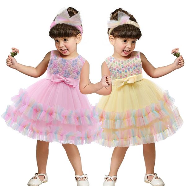 

premium 70% off summer new children's performance clothes / dance for middle and young children princess skirt, Blue