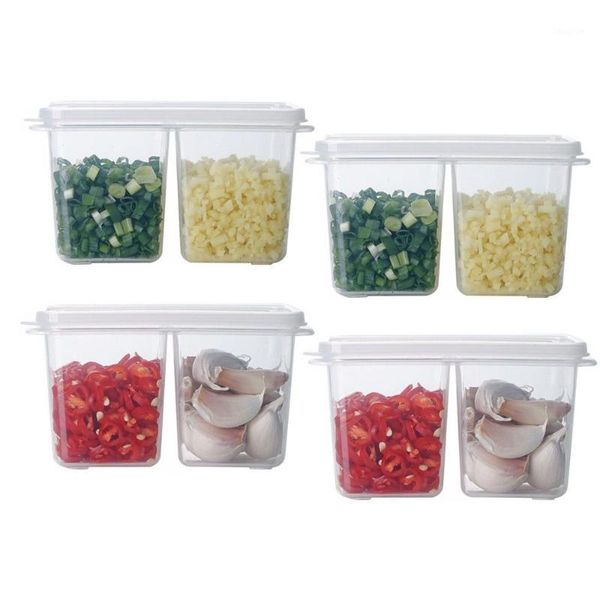 

storage bottles & jars 4pcs kitchen tools chili small chopped green onion food box fresh-keeping vegetable organizer
