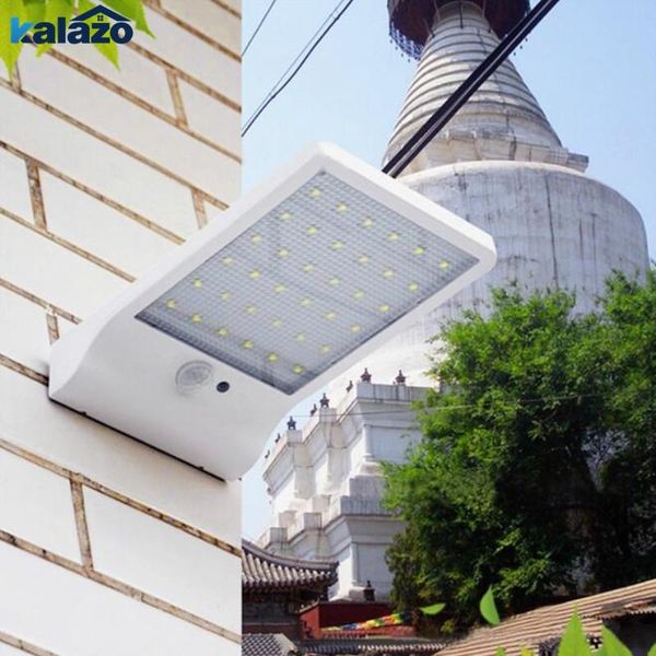 

solar lamps 1pc 36 led power street lights pir motion sensor lamp wall light garden corridor decorative home outdoor sconce