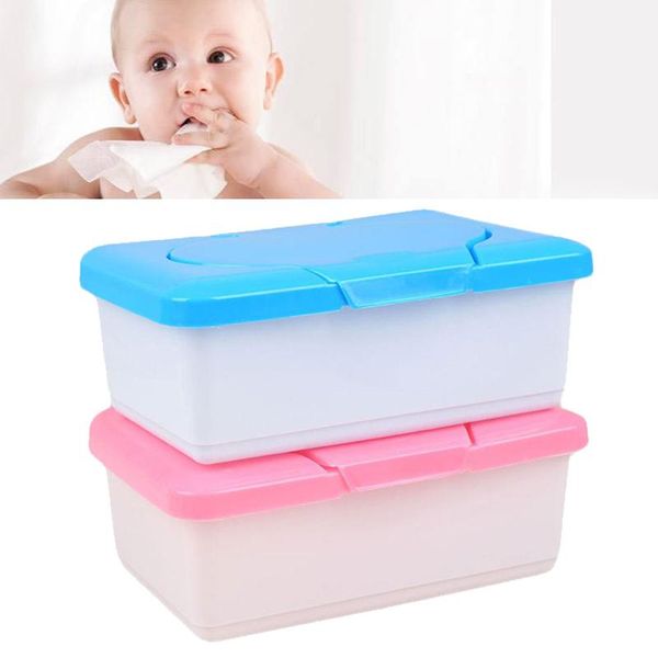 

tissue boxes & napkins dry wet storage organizer box plastic baby wipes napkin holder container accessories