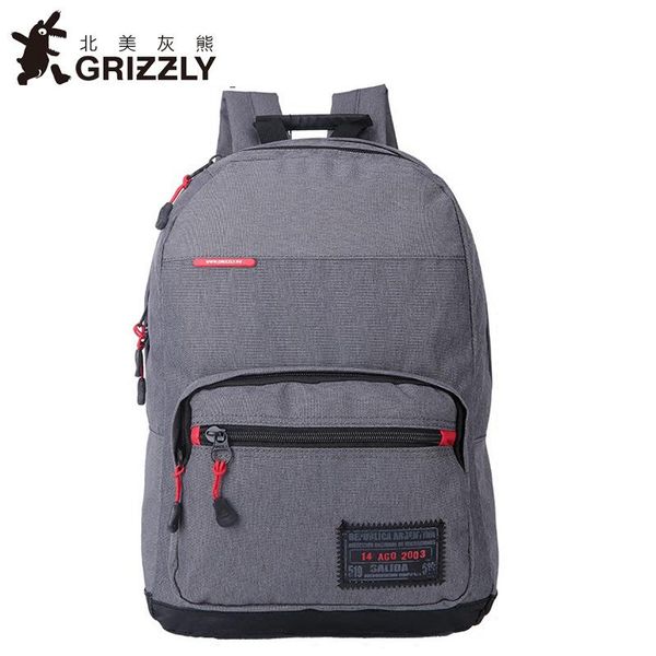 

backpack grizzly men canvas rucksacks casual mochila multifunction big capacity high schoolbags for teenagers boys travel bags