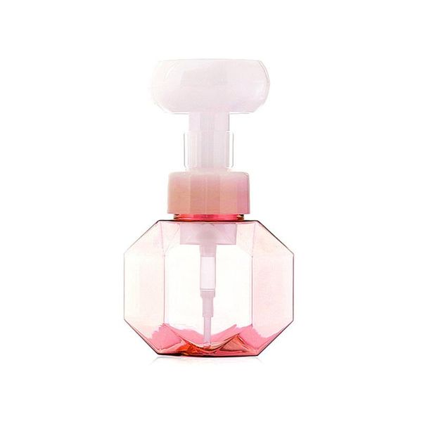 

liquid soap dispenser 300ml bottle flower pump head foaming lotions refillable distributor for travel bathroom kitchen