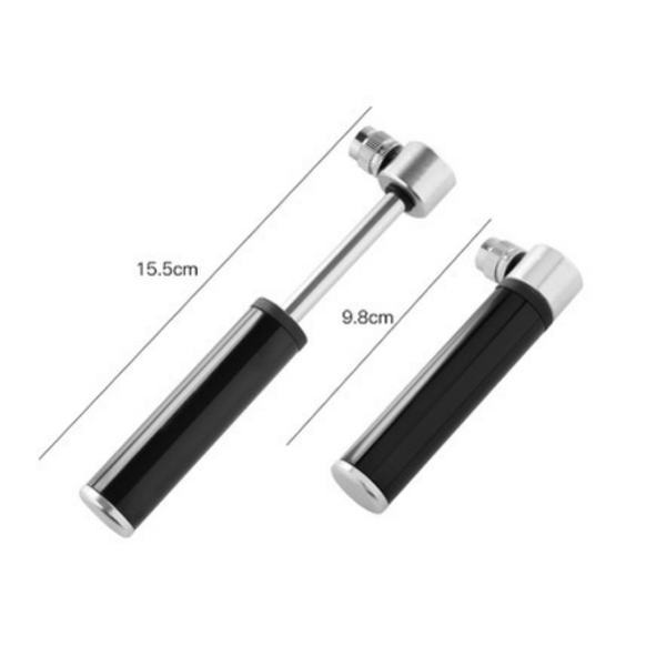 

bike pumps mini aluminum alloy pump bicycle portable 120psi high pressure inflatable tube basketball football needle equipment