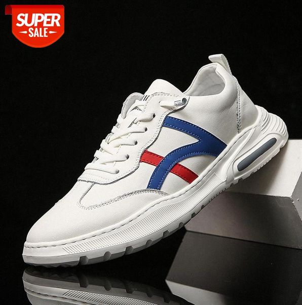 

genuine leather men's shoes, forrest gump ultralight running sports travel korean net celebrity matching #ss5n