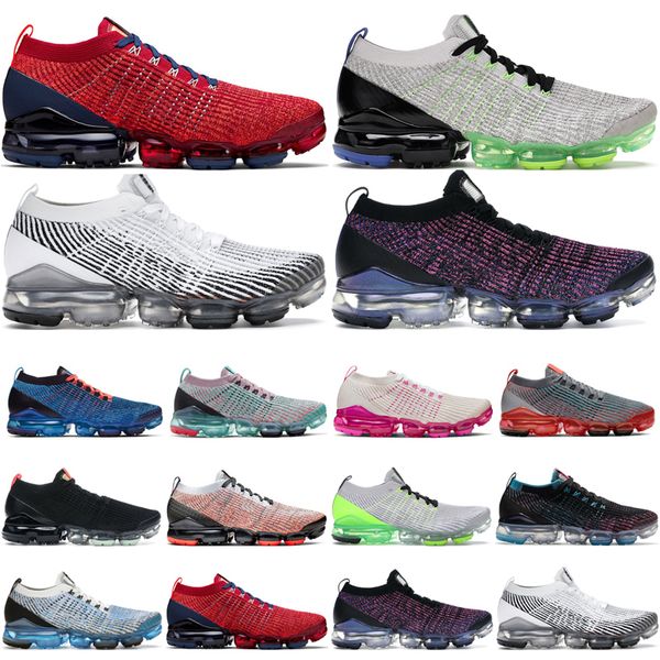 

vapor 3.0 running shoes for men women triple black usa astronomy blue electric green pink rise oreo mens trainers outdoor sport sneakers