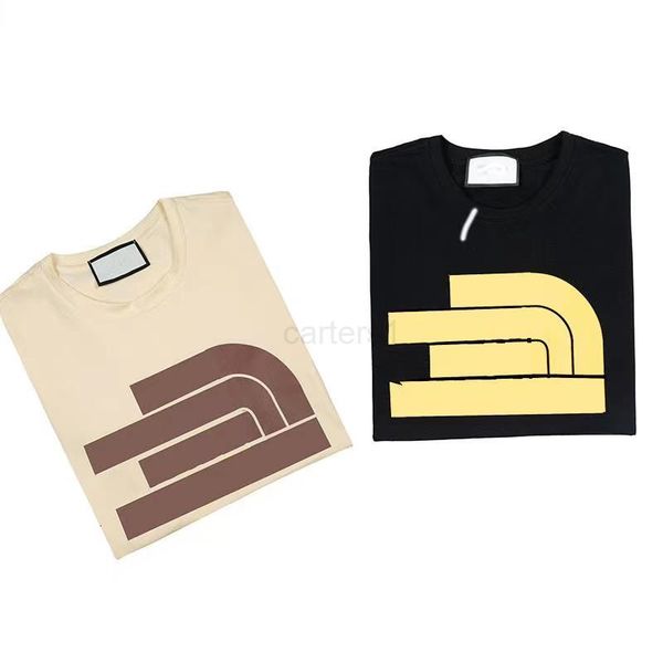 

shirts for t men cotton t-shirt round neck double thread spring summer 20ss letter high street loose trend short sleeve male clothing, White;black