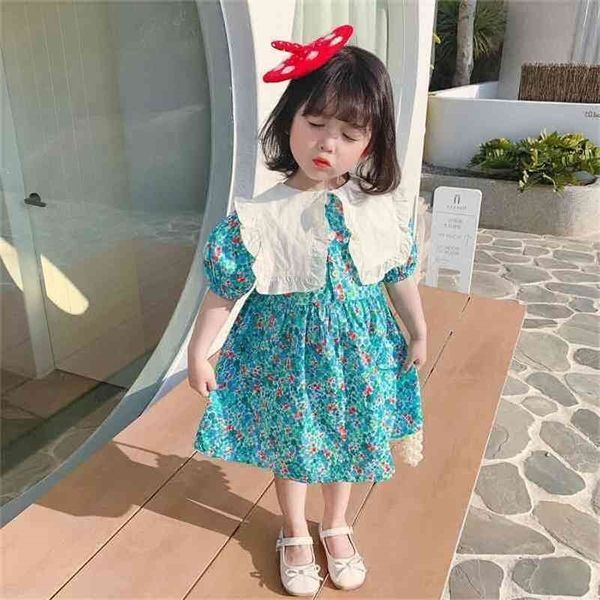 

summer arrival girls fashion dress kids es for 210528, Red;yellow