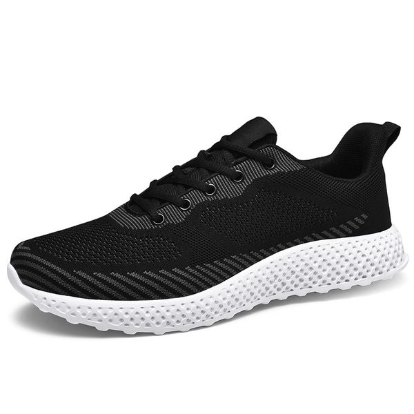 

fashion sports sneakers womens men running shoes breathable knitted fabric lace up athletic trainers size eur 38-46 code: lx18-0507