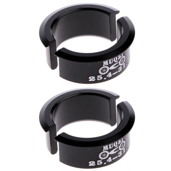 

bike handlebars &components 4pcs bicycle handlebar shim 25.4mm to 31.8mm stem for fixed gear mtb road handle bar