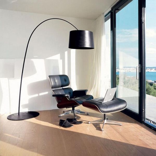

floor lamps personality fishing lamp modern minimalist living room led bedroom lighting fixture 3*e27 bulbs 60w light
