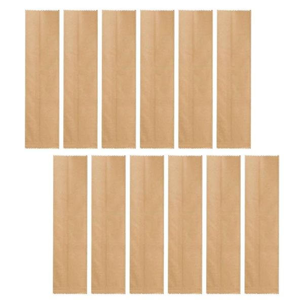 

gift wrap 200pcs cutters forks disposable package bag spoon cutlery kraft paper