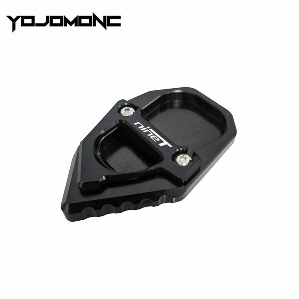 

parts para r nove t ninet rninet 2021 motocicleta cnc kickstand pÃ© suporte lateral almofada de extensÃ£o placa apoio