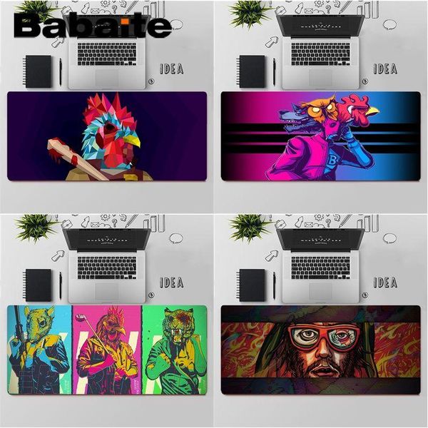 

mouse pads & wrist rests babaite line miami gamer speed mice retail small rubber mousepad large pad keyboards mat