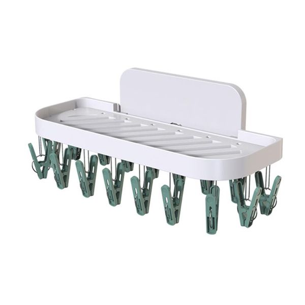 

hangers & racks 1pc reusable clip drying rack collapsible balcony