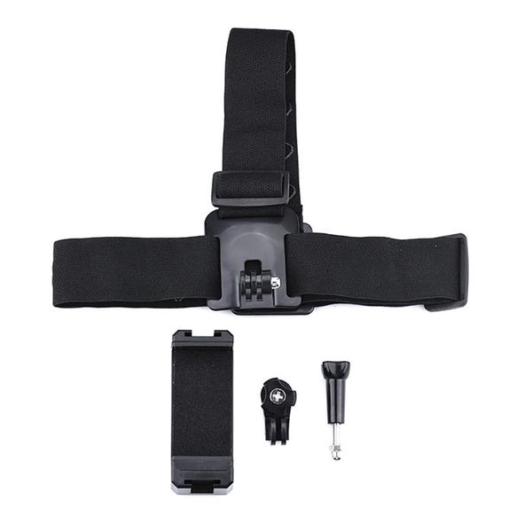 

cell phone mounts & holders universal head strap mount headband holder with mobile clip for smartphones vlog accessories