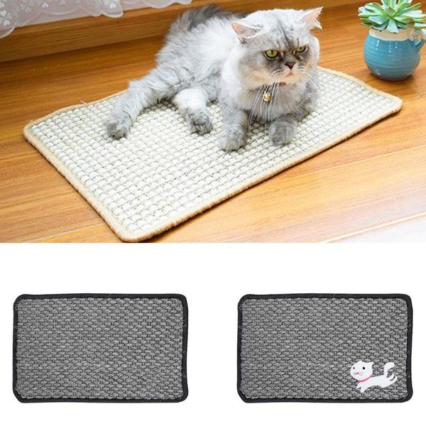 

cat toys creative scratch mat toy big-size sisal furniture protection pet scratcher pad bed claw care supplies