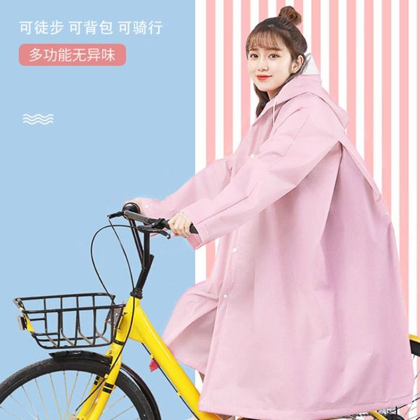 

raincoats waterproof outdoor raincoat long fashion rain protection cute hooded hiking poncho capa de chuva gear bc50rc